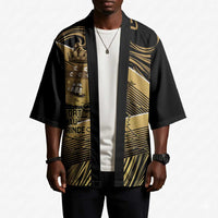Port-au-Prince Afro-Haitians Kimono Ayiti Map Pòtoprens Gold Color - Wonder Print Shop