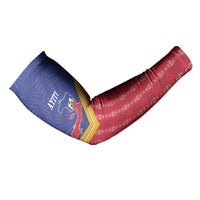 Afro-Haitians Arm Sleeves Proud Ayiti Veve Vodou Royal Palm Leaves - Wonder Print Shop