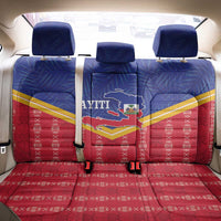 Afro-Haitians Back Car Seat Cover Proud Ayiti Veve Vodou Royal Palm Leaves - Wonder Print Shop