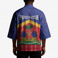 Afro-Haitians Kimono Proud Ayiti Veve Vodou Royal Palm Leaves - Wonder Print Shop