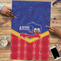Afro-Haitians Puzzle Proud Ayiti Veve Vodou Royal Palm Leaves - Wonder Print Shop