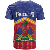 Afro-Haitians T shirt Proud Ayiti Veve Vodou Royal Palm Leaves LT14