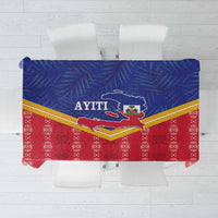 Afro-Haitians Tablecloth Proud Ayiti Veve Vodou Royal Palm Leaves - Wonder Print Shop