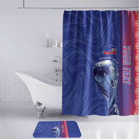 Custom Afro-Haiti Football Bathroom Set 2026 Grenadye Alaso Blue Version - Wonder Print Shop