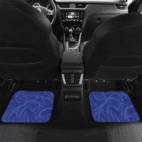 Custom Afro-Haiti Football Car Mats 2026 Grenadye Alaso Blue Version - Wonder Print Shop