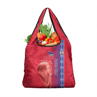 Custom Afro-Haiti Football Grocery Bag 2026 Grenadye Alaso Red Version - Wonder Print Shop