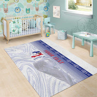 Custom Afro-Haiti Football Area Rug 2026 Grenadye Alaso White Version - Wonder Print Shop