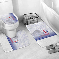Custom Afro-Haiti Football Bathroom Set 2026 Grenadye Alaso White Version - Wonder Print Shop