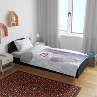 Custom Afro-Haiti Football Bedding Set 2026 Grenadye Alaso White Version - Wonder Print Shop