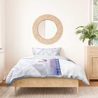 Custom Afro-Haiti Football Bedding Set 2026 Grenadye Alaso White Version - Wonder Print Shop