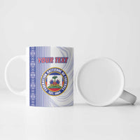 Custom Afro-Haiti Football Ceramic Mug 2026 Grenadye Alaso White Version - Wonder Print Shop