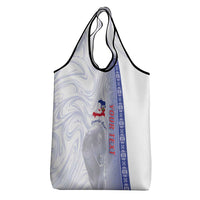 Custom Afro-Haiti Football Grocery Bag 2026 Grenadye Alaso White Version - Wonder Print Shop