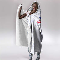 Custom Afro-Haiti Football Hooded Blanket 2026 Grenadye Alaso White Version - Wonder Print Shop