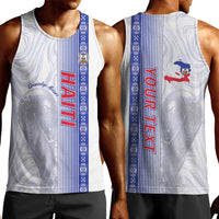 Custom Afro-Haiti Football Men Tank Top 2026 Grenadye Alaso White Version - Wonder Print Shop