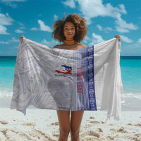 Custom Afro-Haiti Football Sarong 2026 Grenadye Alaso White Version - Wonder Print Shop