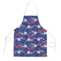 Afro-Haitians Apron Ayiti Map and Rose Kayenn Tropical Style - Wonder Print Shop