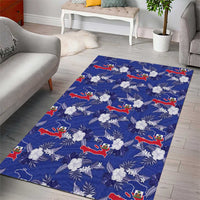 Afro-Haitians Area Rug Ayiti Map and Rose Kayenn Tropical Style - Wonder Print Shop
