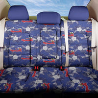 Afro-Haitians Back Car Seat Cover Ayiti Map and Rose Kayenn Tropical Style - Wonder Print Shop