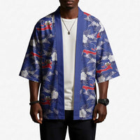 Afro-Haitians Kimono Ayiti Map and Rose Kayenn Tropical Style - Wonder Print Shop