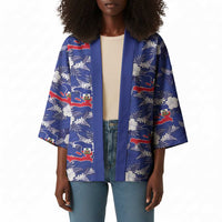 Afro-Haitians Kimono Ayiti Map and Rose Kayenn Tropical Style - Wonder Print Shop
