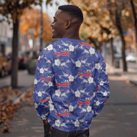 Afro-Haitians Sweatshirt Ayiti Map and Rose Kayenn Tropical Style - Wonder Print Shop