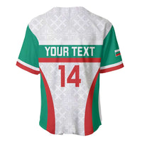Custom Bulgaria Football Baseball Jersey Bulgarian Pattern Sporty Style