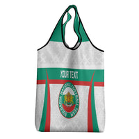 Custom Bulgaria Football Grocery Bag Bulgarian Pattern Sporty Style