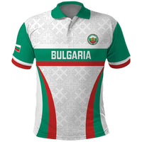 Custom Bulgaria Football Polo Shirt Bulgarian Pattern Sporty Style