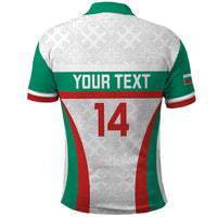 Custom Bulgaria Football Polo Shirt Bulgarian Pattern Sporty Style