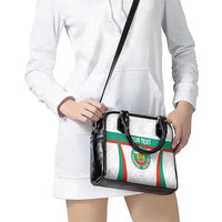 Custom Bulgaria Football Shoulder Handbag Bulgarian Pattern Sporty Style