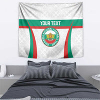 Custom Bulgaria Football Tapestry Bulgarian Pattern Sporty Style