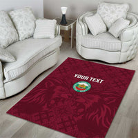 Custom Bulgaria Football Area Rug Go Lavovete Bulgarian Pattern