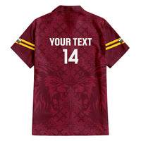 Custom Bulgaria Football Family Matching Short Sleeve Bodycon Dress and Hawaiian Shirt Go Lavovete Bulgarian Pattern