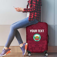 Custom Bulgaria Football Luggage Cover Go Lavovete Bulgarian Pattern