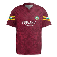 Custom Bulgaria Football Rugby Jersey Go Lavovete Bulgarian Pattern