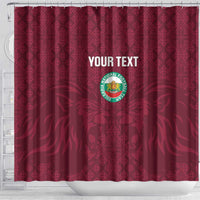 Custom Bulgaria Football Shower Curtain Go Lavovete Bulgarian Pattern