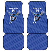 Custom Taiwan Football 2026 Car Mats Come On Blue Magpies
