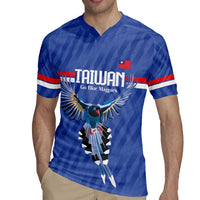 Custom Taiwan Football 2026 Rugby Jersey Come On Blue Magpies