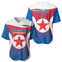 Custom North Korea Football 2026 Baseball Jersey Come On Eastern Azaleas