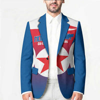Custom North Korea Football 2026 Blazer Come On Eastern Azaleas