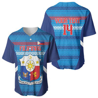 Custom Philippines Football 2026 Baseball Jersey Come On Filipinas