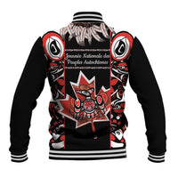 Canada National Aboriginal Day Baseball Jacket Canadian Indigenous Haida - Wonder Print Shop