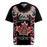 Canada National Aboriginal Day Rugby Jersey Canadian Indigenous Haida - Wonder Print Shop