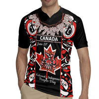 Canada National Aboriginal Day Rugby Jersey Canadian Indigenous Haida - Wonder Print Shop