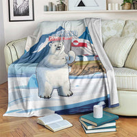 Greenland Blanket Kalaallit Nunaat Polar Bear