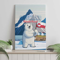 Greenland Canvas Wall Art Kalaallit Nunaat Polar Bear