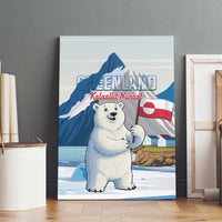 Greenland Canvas Wall Art Kalaallit Nunaat Polar Bear