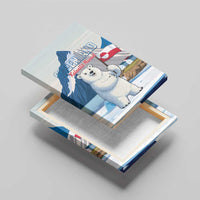 Greenland Canvas Wall Art Kalaallit Nunaat Polar Bear