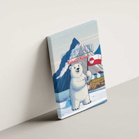 Greenland Canvas Wall Art Kalaallit Nunaat Polar Bear