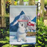 Greenland Garden Flag Kalaallit Nunaat Polar Bear